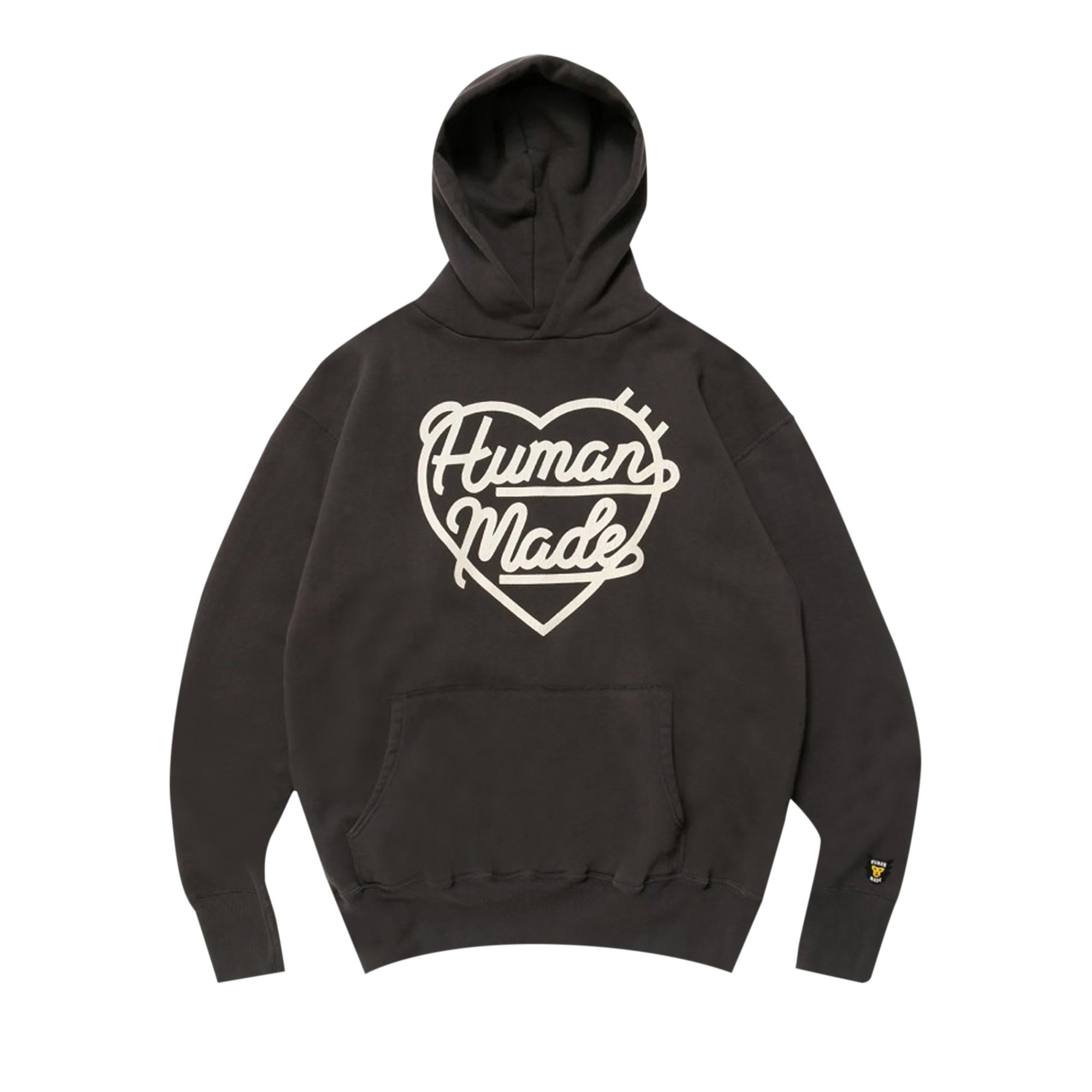 Buy Human Made Hooded Sweatshirt 'Black' - HM24CS026 BLAC | GOAT