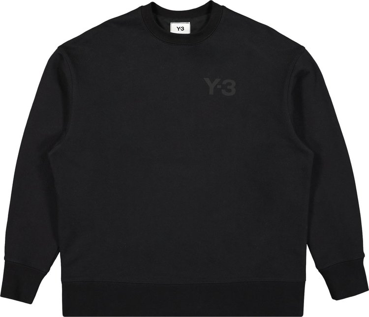 Y-3 Classic Chest Logo Crew Sweatshirt 'Black'