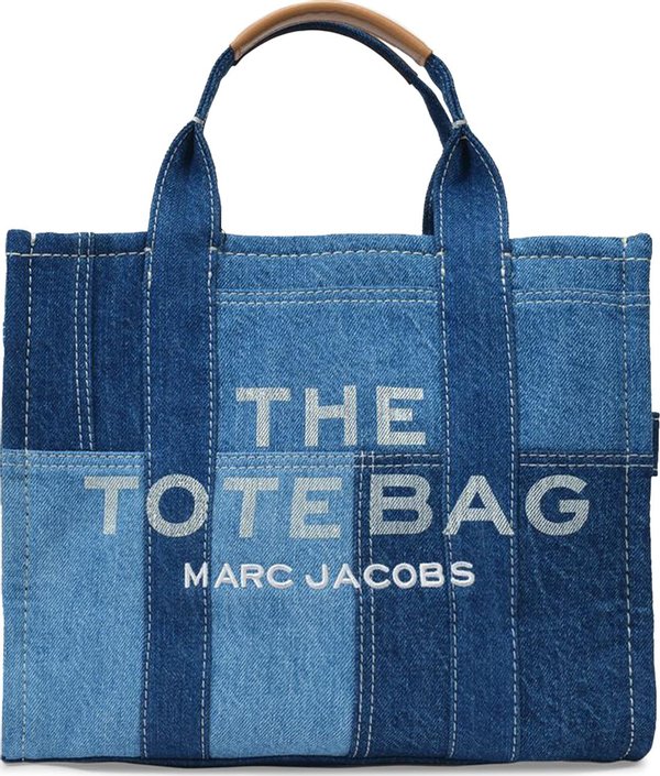 Buy Marc Jacobs Denim Small Tote Bag 'Blue' - H017M06FA21 422 | GOAT