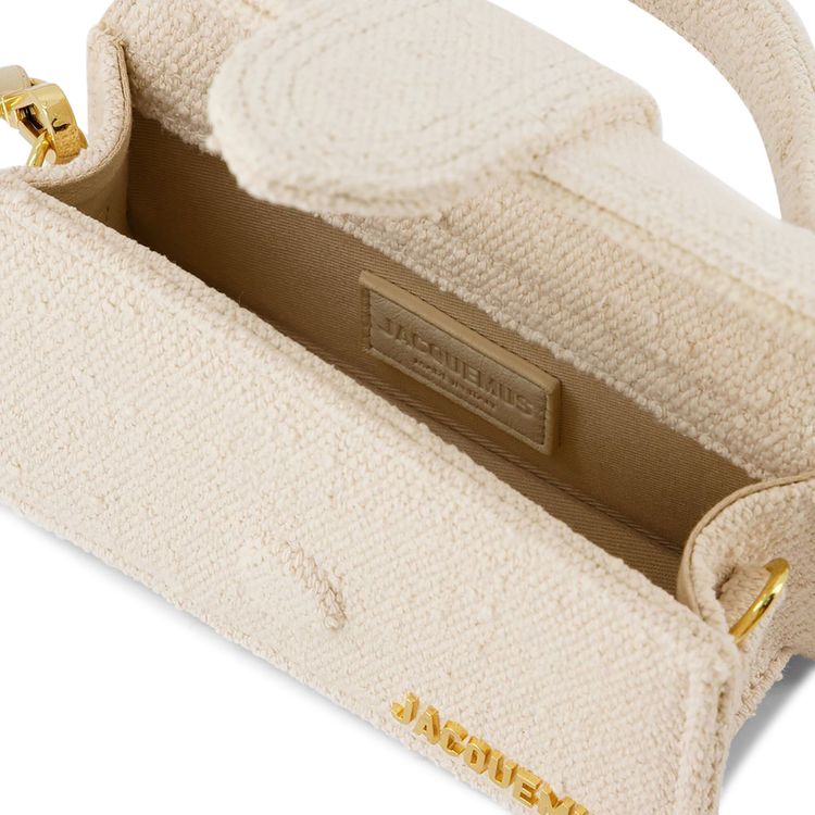 Jacquemus Le Bambino Mini Flap Bag Beige