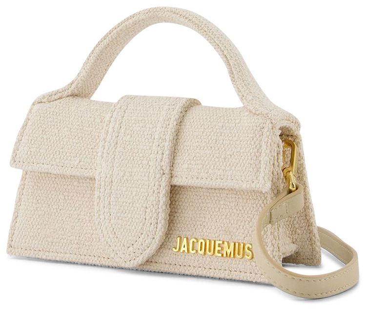 Jacquemus Le Bambino Mini Flap Bag Beige