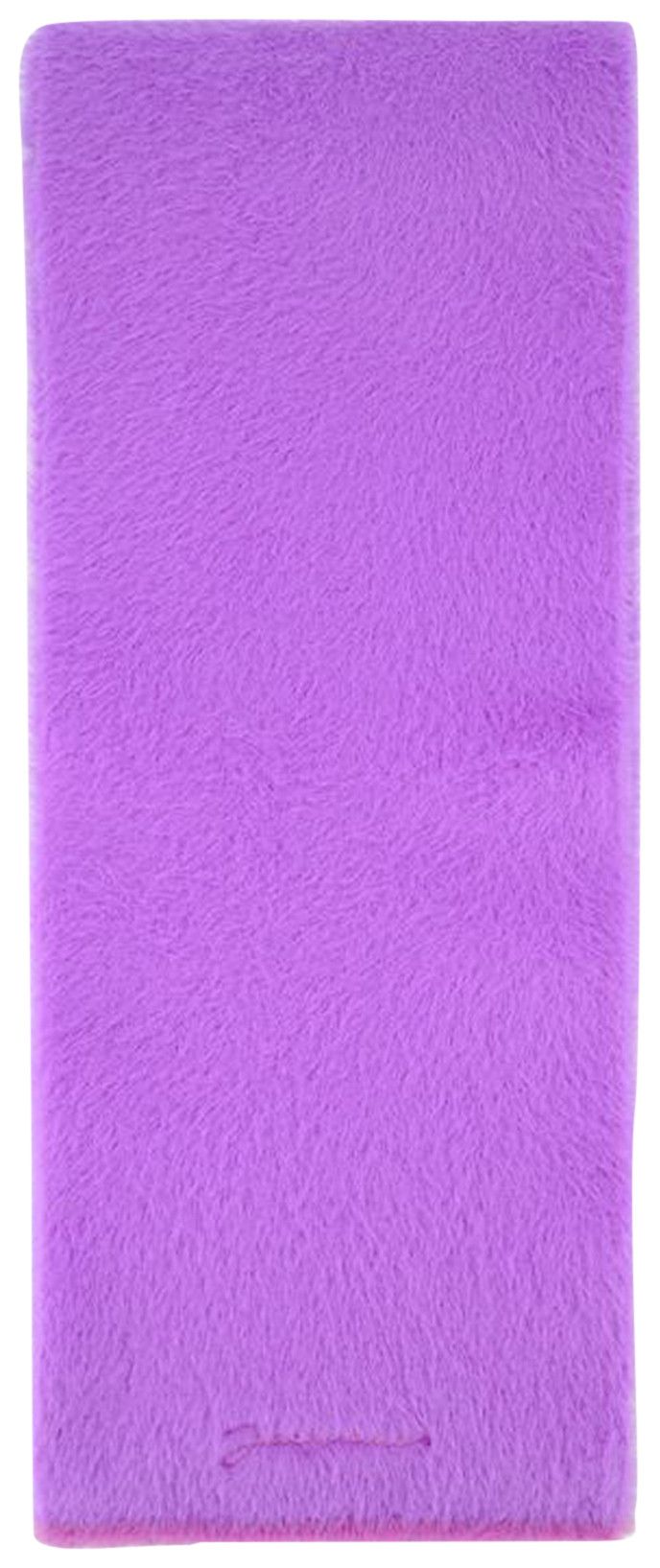 Jacquemus Neve Fluffy Scarf Purple