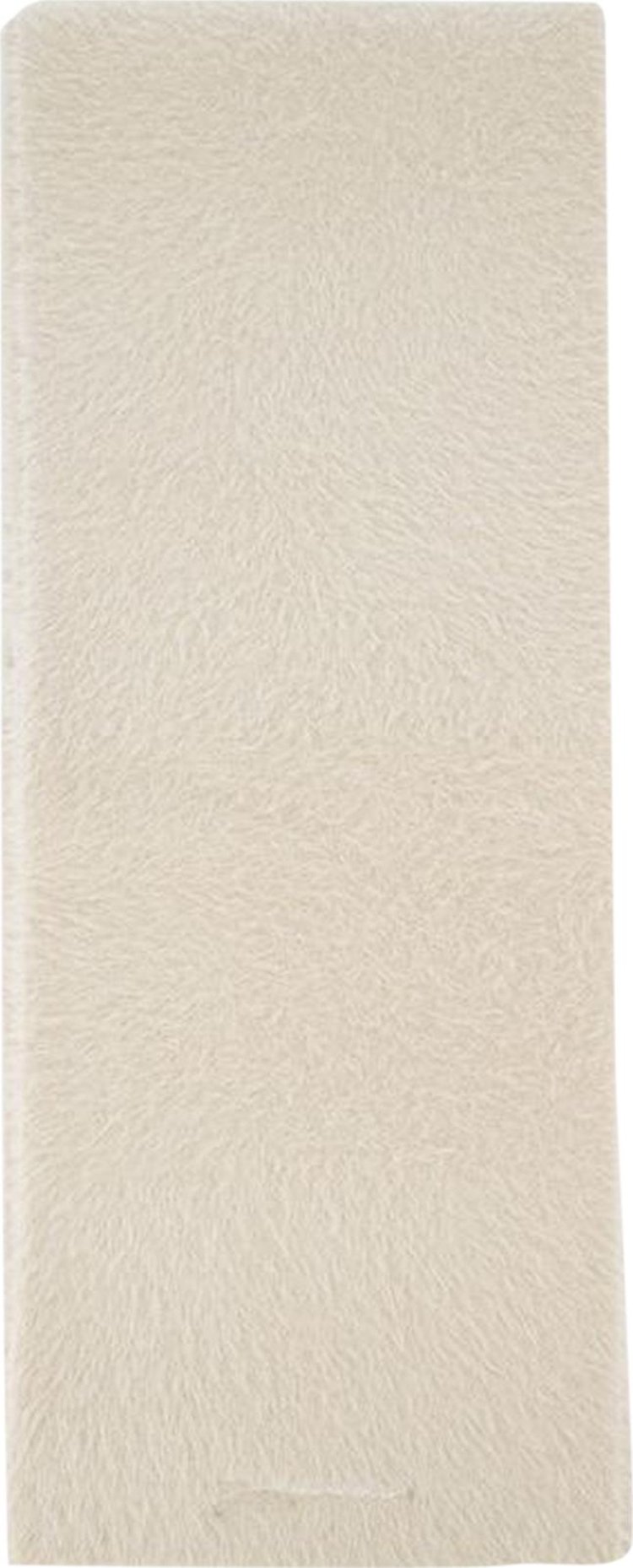 Jacquemus Neve Fluffy Scarf Beige