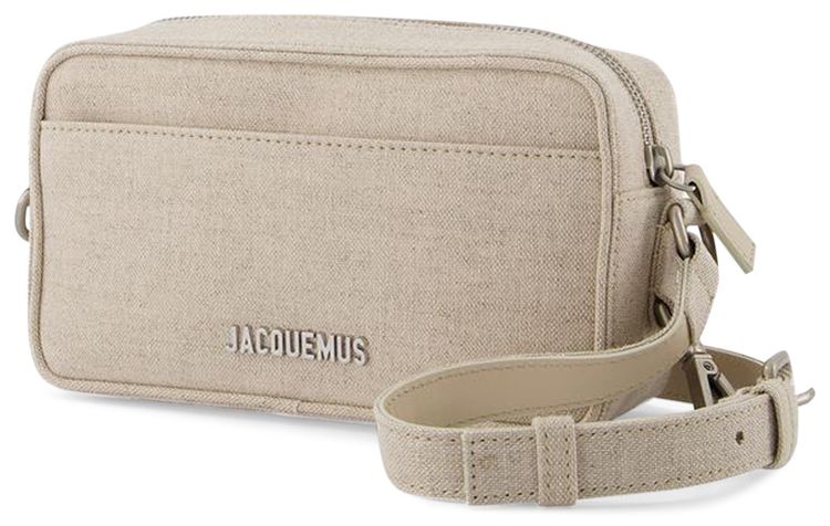 Jacquemus Le Baneto Strap Pochette Bag Beige