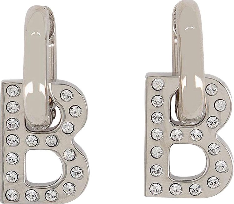 Balenciaga Chain XS Earrings 'Silver'