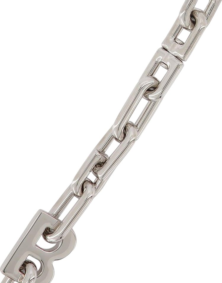 Balenciaga Chain Bracelet Silver