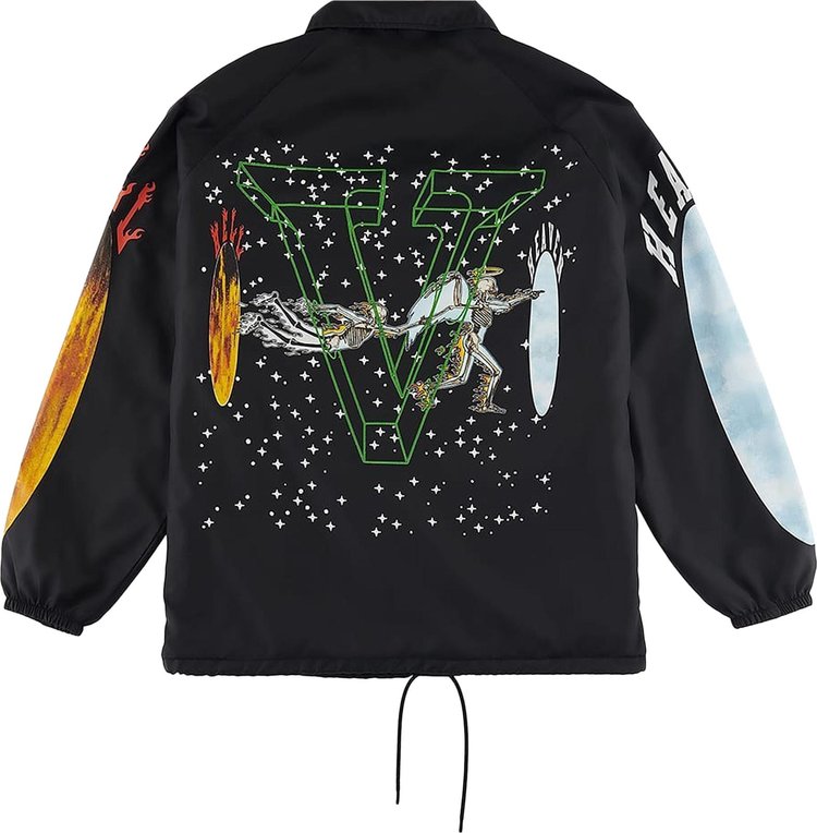 Saint Michael x Vlone Coach Jacket Black