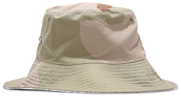 Marine Serre Desert Damask Reversible Bucket Hat Beige