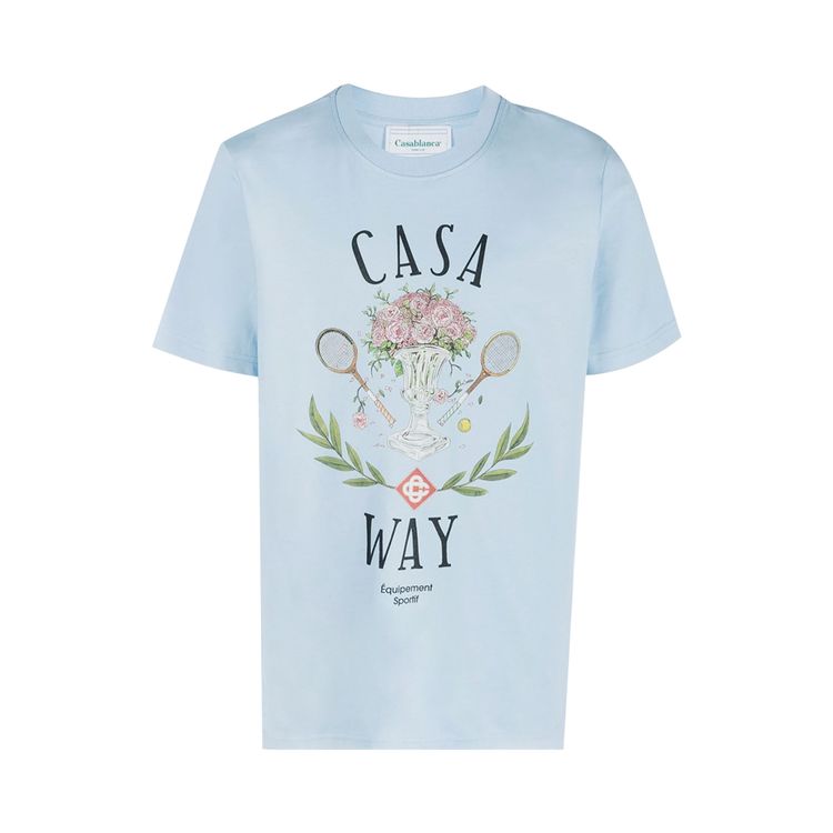 Casablanca Casa Way Printed T Shirt Casa Way