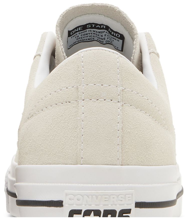 Converse One Star Pro Suede Low Egret White