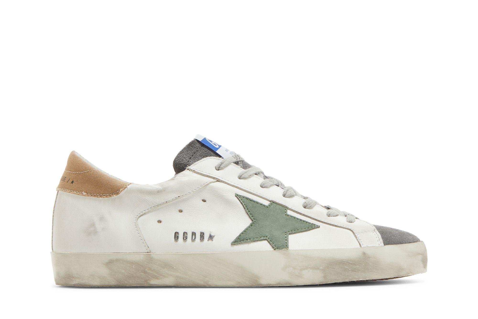 Golden Goose Superstar White Military Green