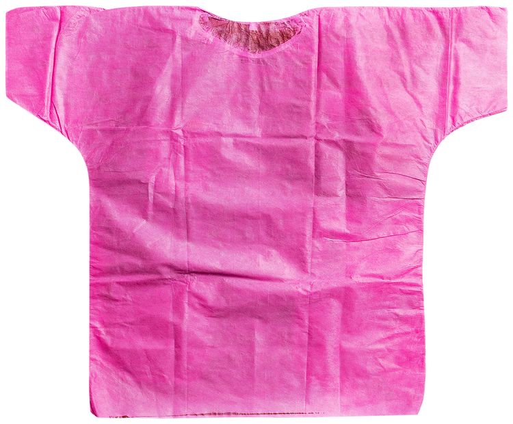 Raf Simons Handpainted Hospital Top Multi