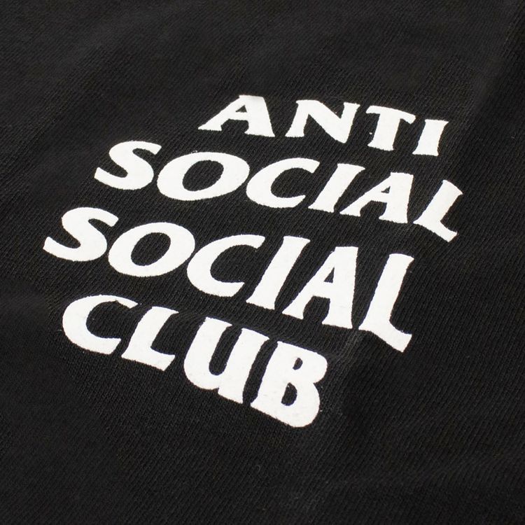 Anti Social Social Club Get Weird Long Sleeve T Shirt Black