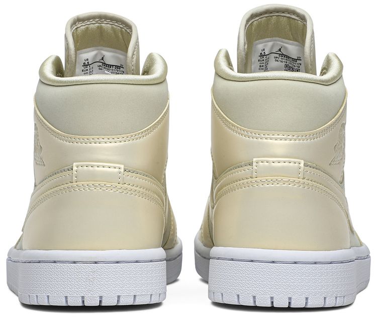 Wmns Air Jordan 1 Mid Lemon Yellow