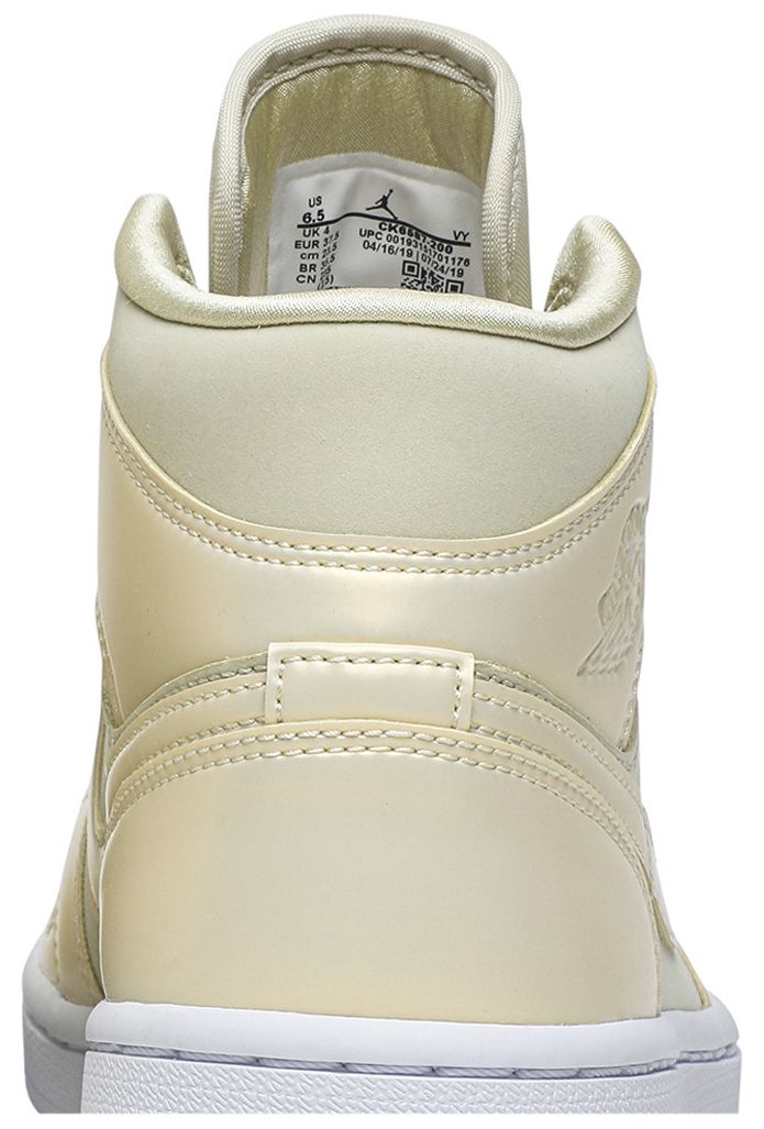 Wmns Air Jordan 1 Mid Lemon Yellow
