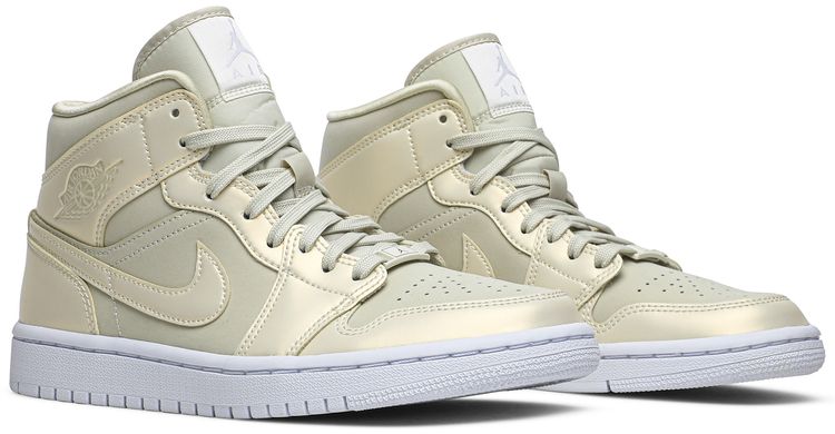 Wmns Air Jordan 1 Mid Lemon Yellow