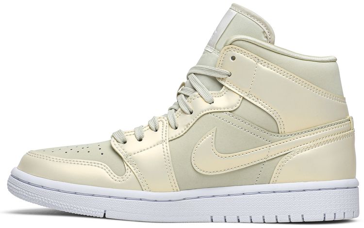 Wmns Air Jordan 1 Mid Lemon Yellow