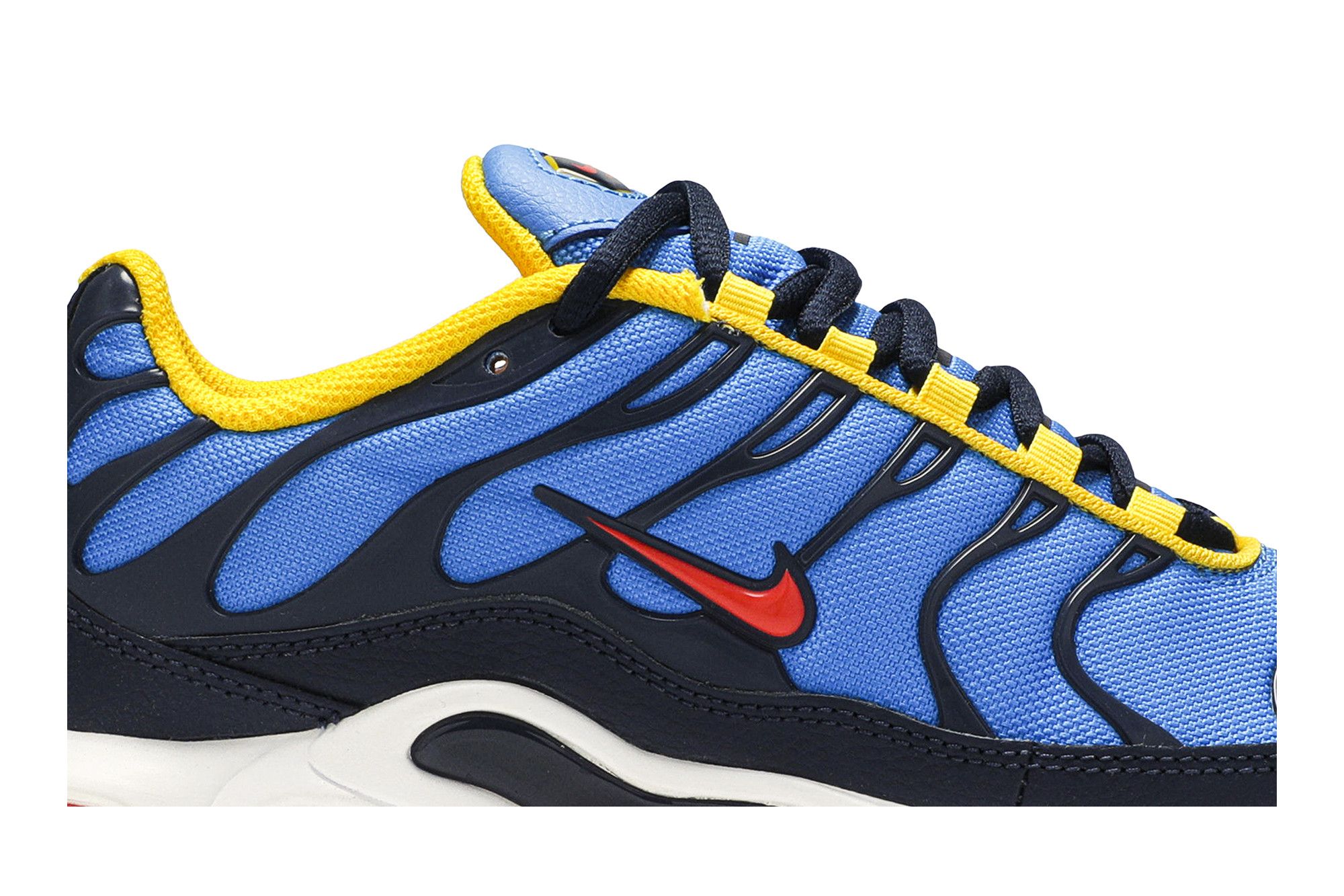 air max plus blue yellow
