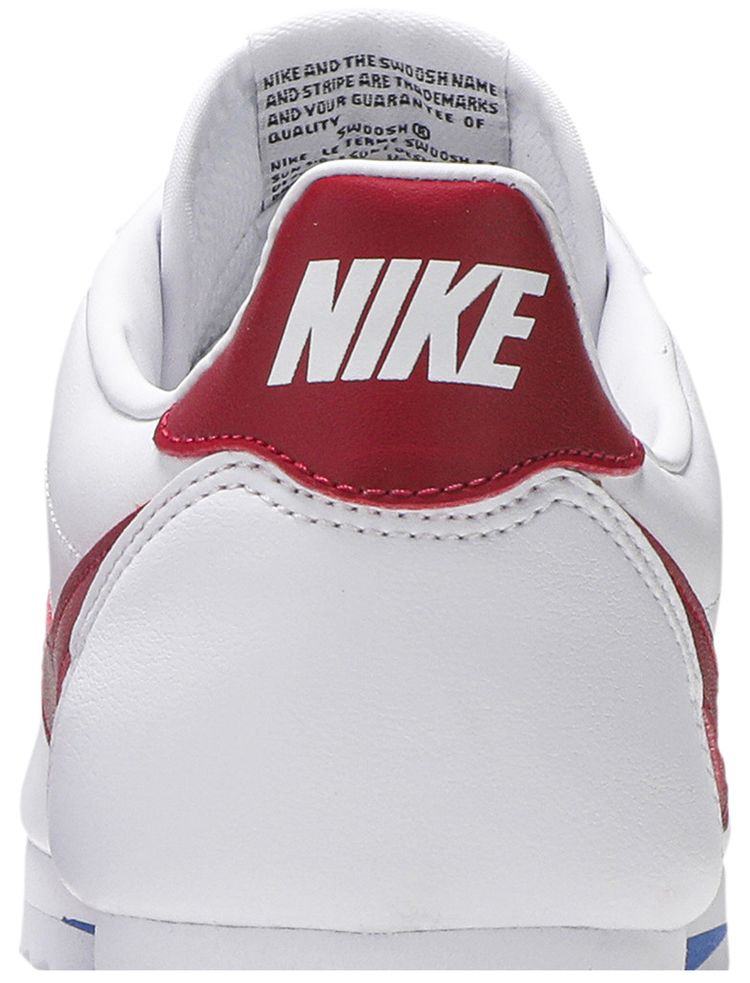 Wmns Classic Cortez Leather White Red