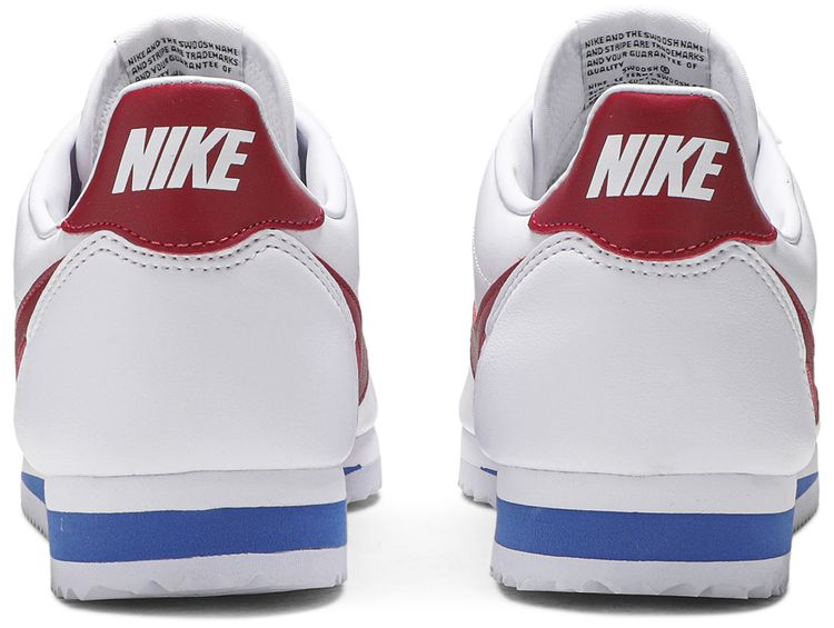 Wmns Classic Cortez Leather White Red