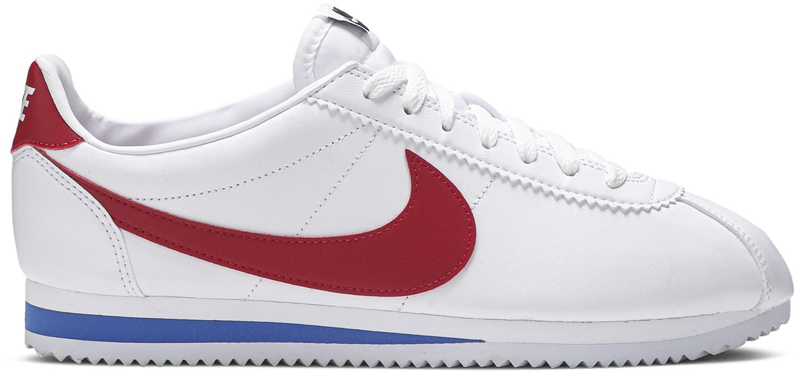 cortez white leather
