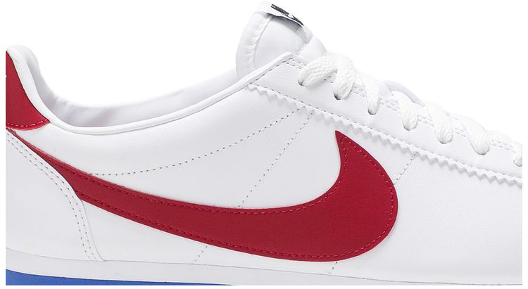 Wmns Classic Cortez Leather White Red