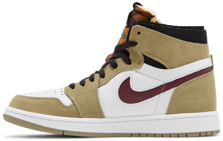 Air Jordan 1 Zoom Comfort Neutral Olive Cherrywood