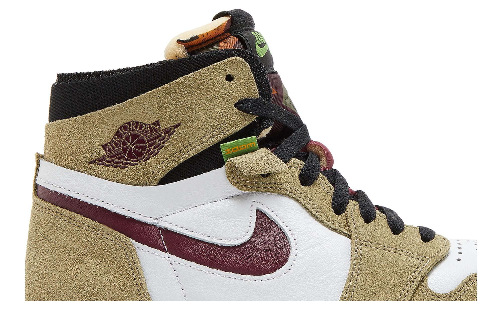 シューズ(男性用) Nike Air Jordan 1 zoom air Neutral Olive Buy Air Jordan 1 Zoom Comfort 'Neutral Olive Cherrywood
