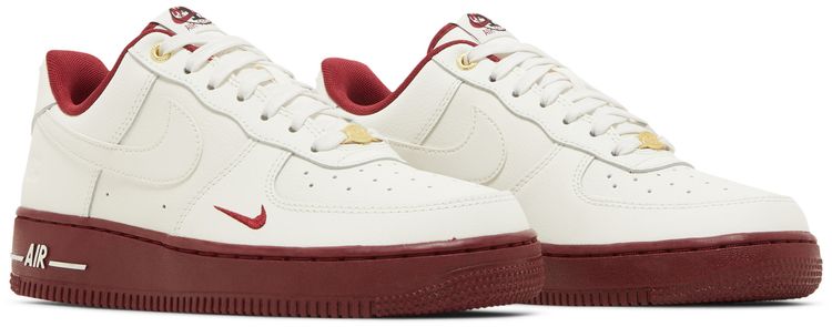 Nike Wmns Air Force 1 07 SE 40th Anniversary   Sail Team Red