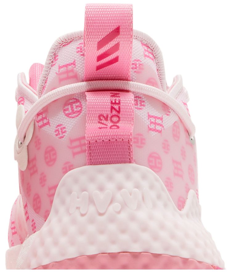 Adidas Harden Vol 6 J Clear Pink Monogram