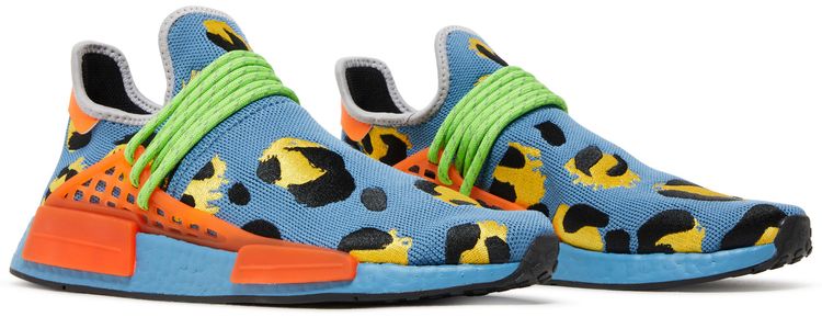 Pharrell x adidas NMD Human Race Animal Print   Altered Blue