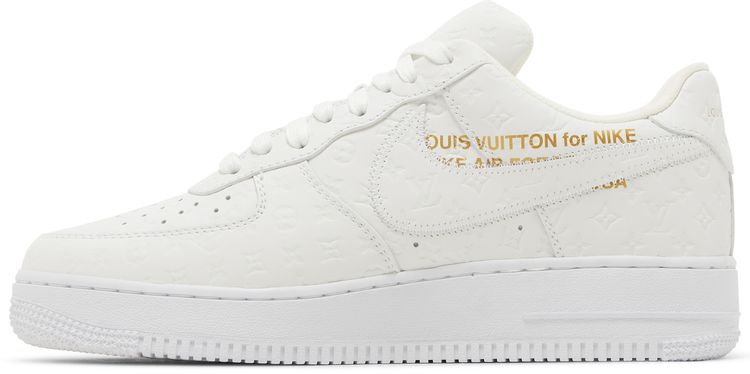 Louis Vuitton x Nike Air Force 1 Low Triple White