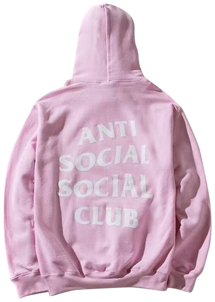 Anti Social Social Club Know You Better Hoodie Pink