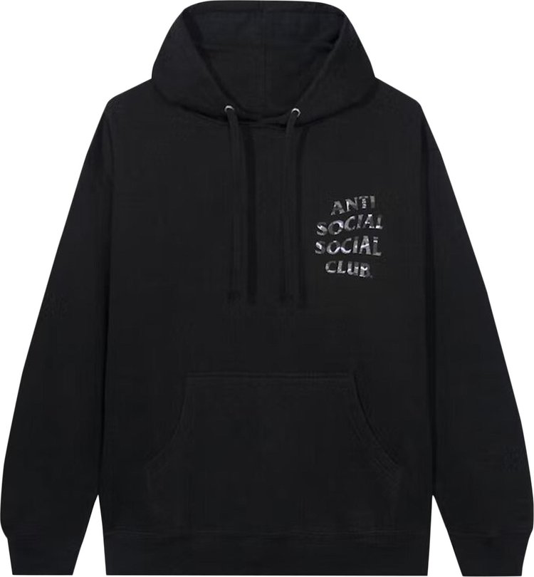 Anti Social Social Club Plain Sight Hoodie Black