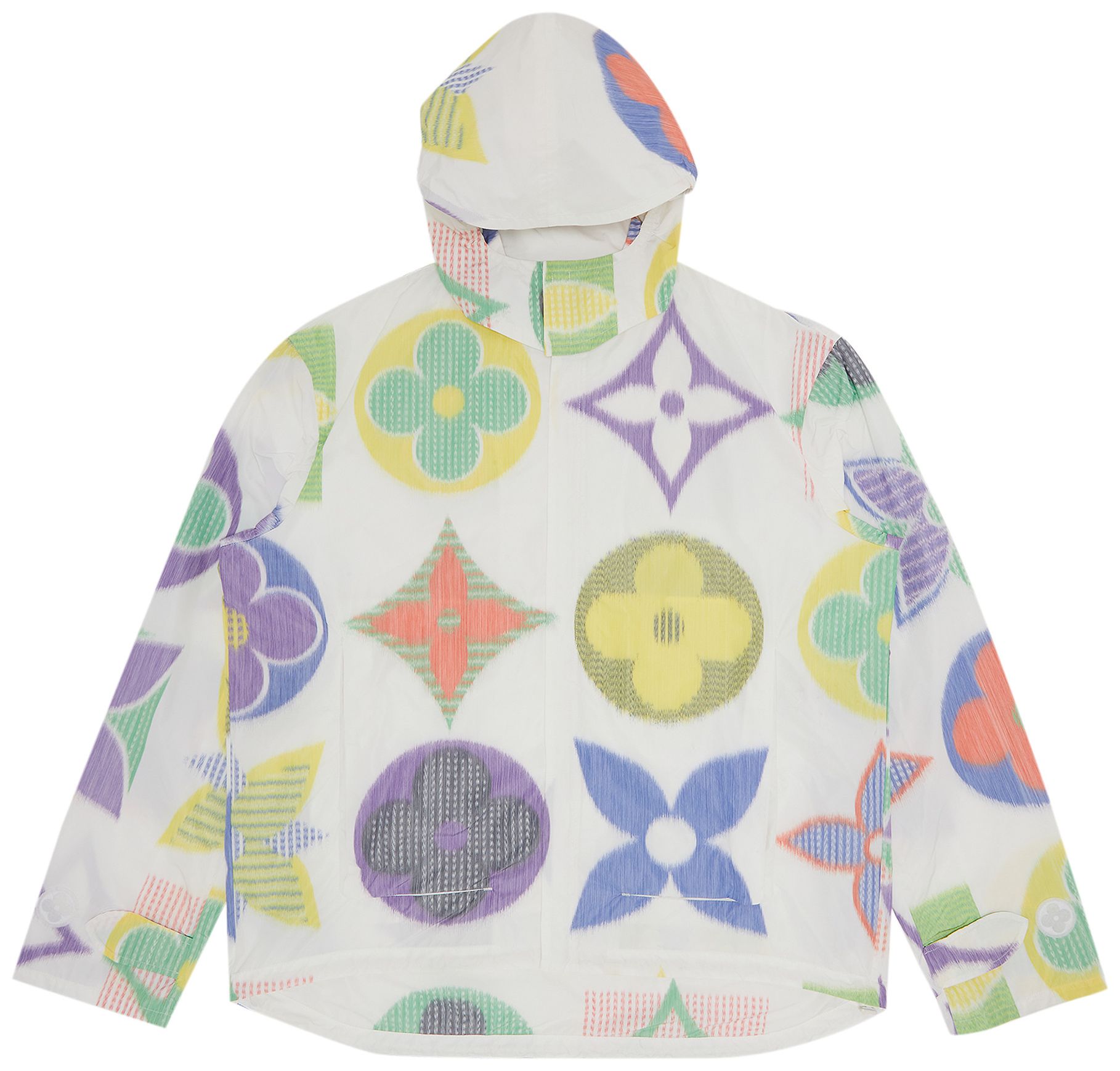 Buy Louis Vuitton Colorful Jumbo Monogram Windbreaker Rain Coat