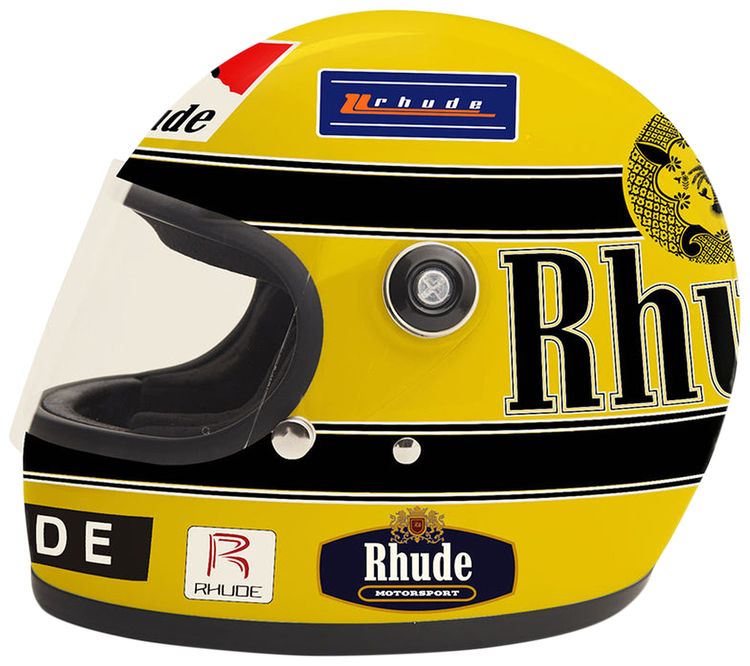 Rhude Racing Helmet Yellow
