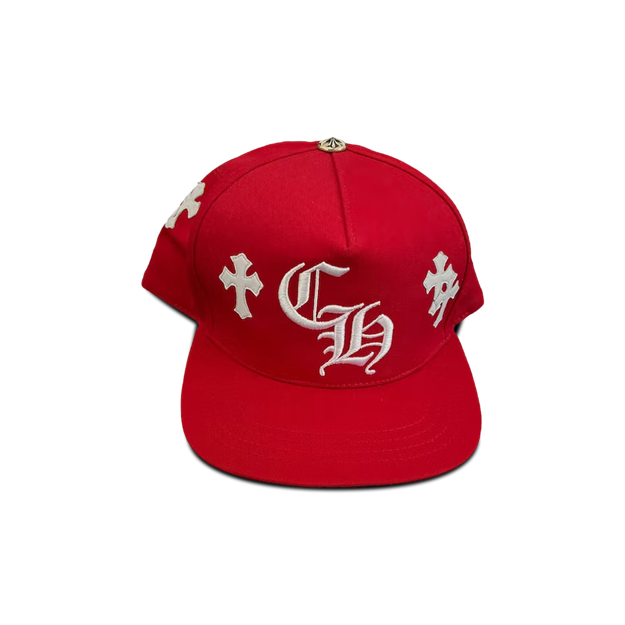 Buy Chrome Hearts Cross Patch Snapback 'Red' - 1383 100000701CPBH ...