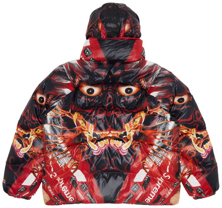 Supreme Reversible Featherweight Down Puffer Jacket Red