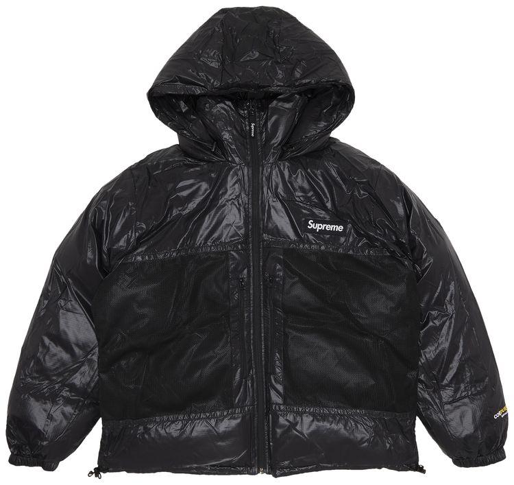 Supreme Reversible Featherweight Down Puffer Jacket Black