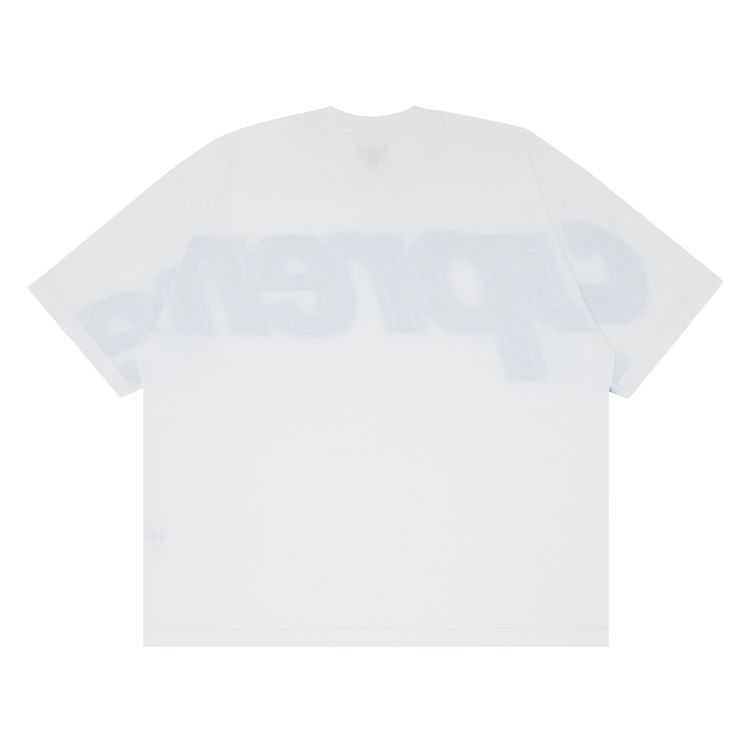 Supreme Intarsia Short Sleeve Top White