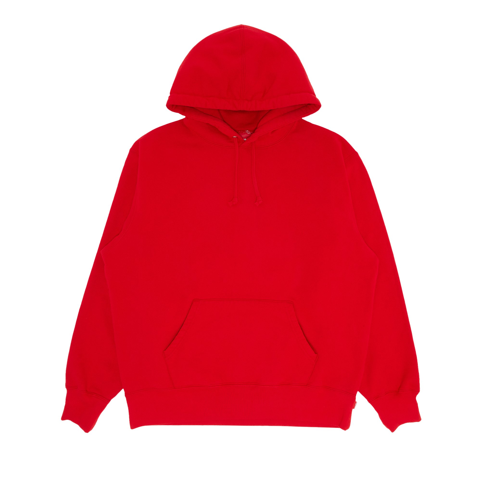 Buy Supreme Satin Appliqué Hooded Sweatshirt 'Red' - FW22SW34 RED