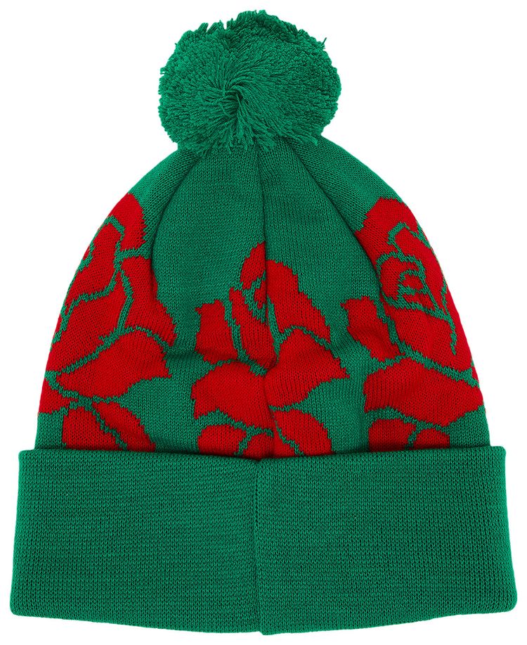 Supreme Rose Beanie Green