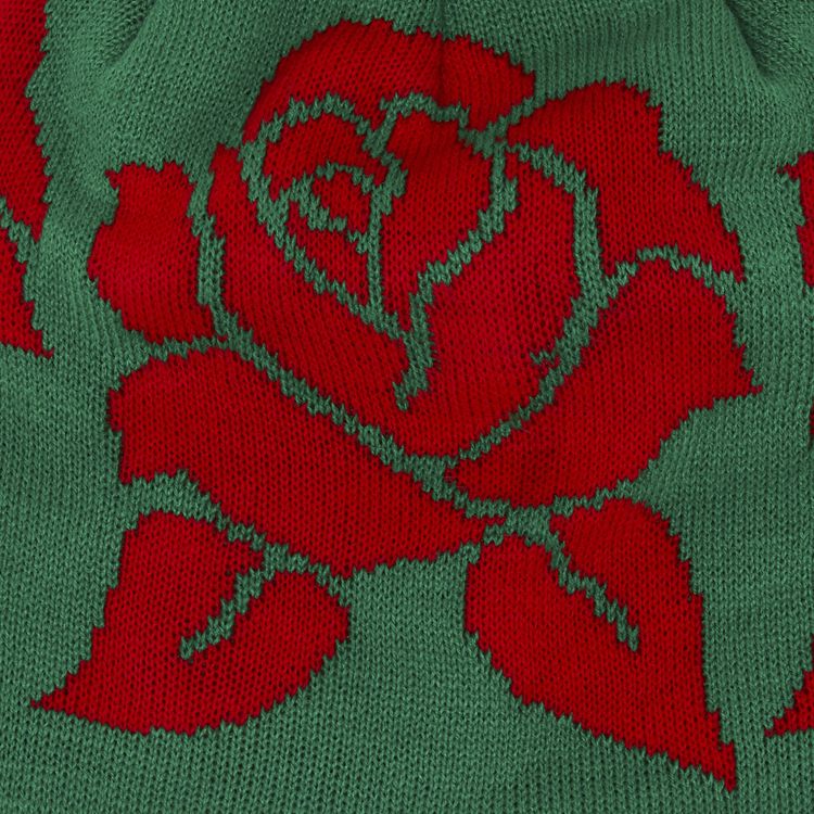 Supreme Rose Beanie Green