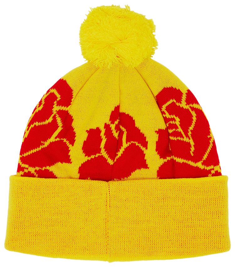 Supreme Rose Beanie Yellow