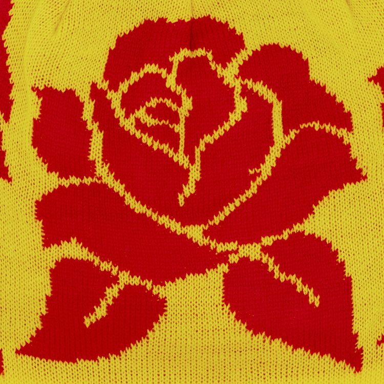 Supreme Rose Beanie Yellow