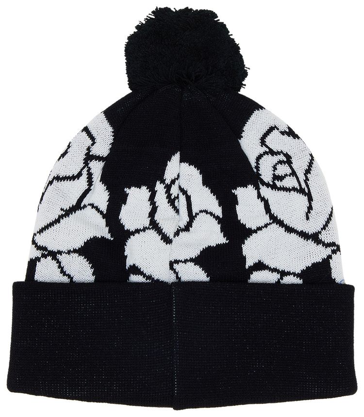 Supreme Rose Beanie Black
