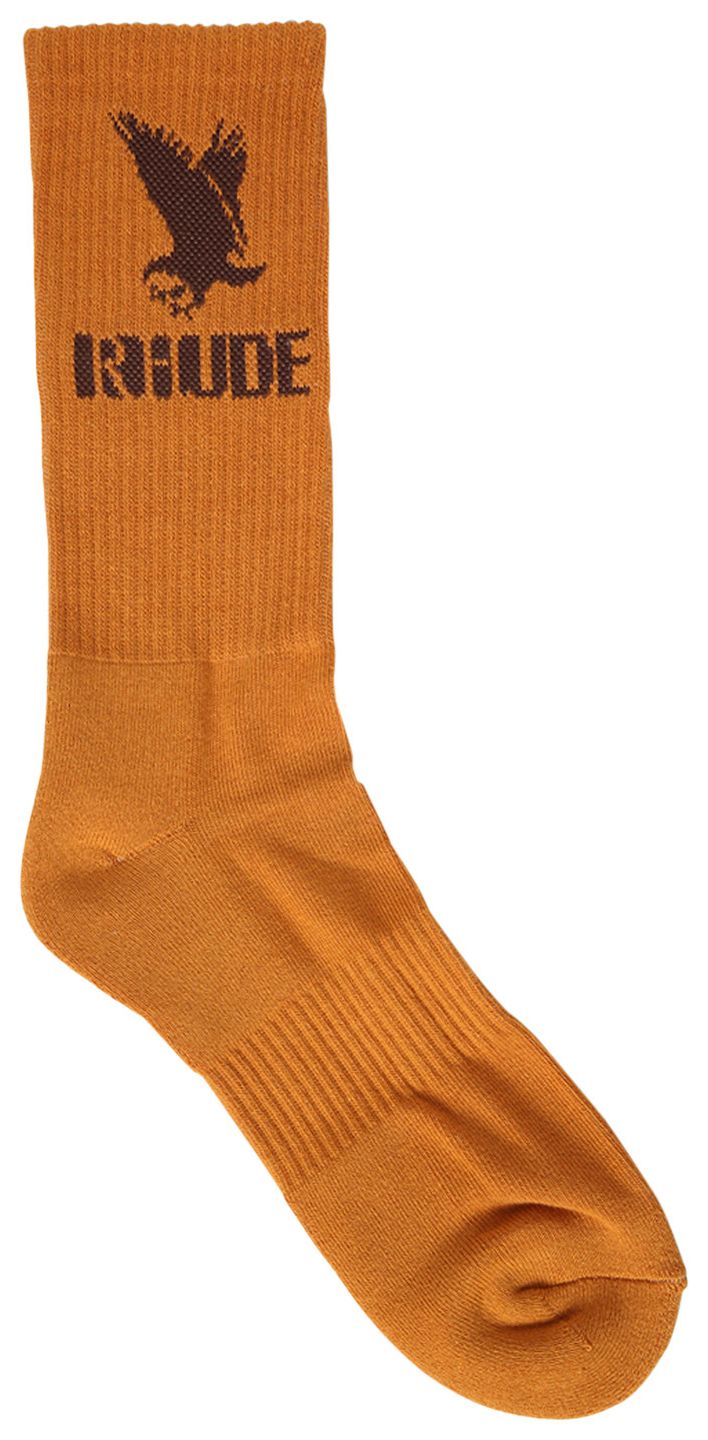 Rhude Eagle Sock MustardBrown