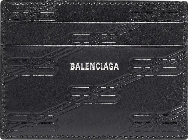 Balenciaga BB Card Case 'Black'