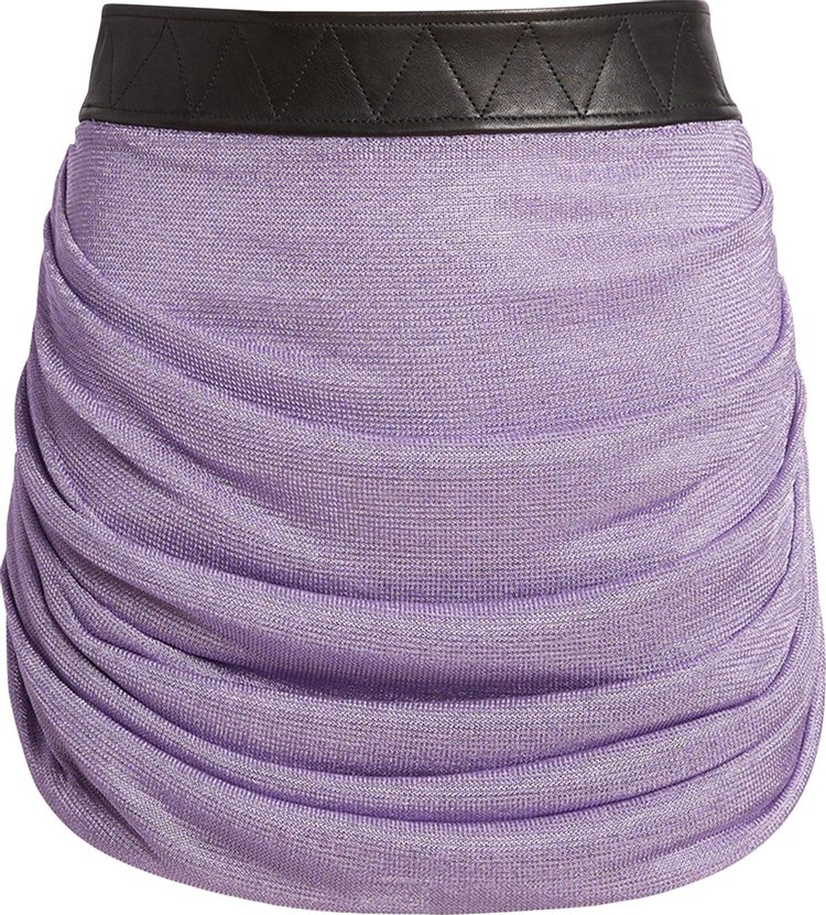 Khaite Draitton Skirt 'Lavender'