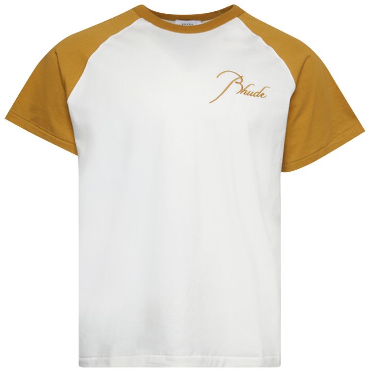 Rhude Raglan Tee Mustard